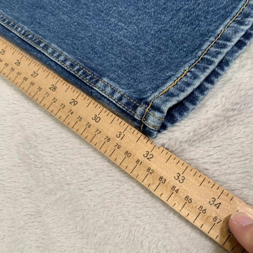Levis 511 Jeans Mens 32x32 Blue Medium Wash Slim‎ Taper Stretch Denim Zip Fly